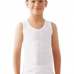 Jungen Ribana Unterhemd Weiß 775