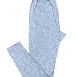 Unisex Penye Tayt - Gri